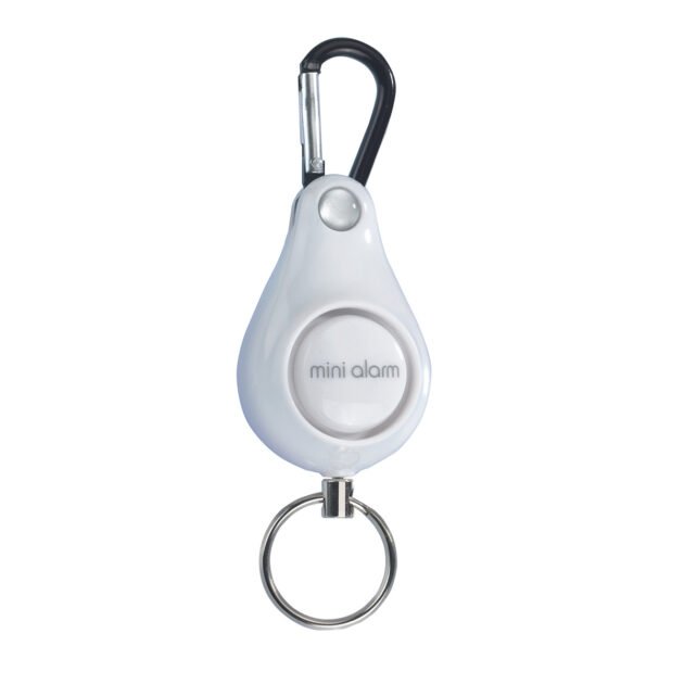 Alarme mini porte-clés | Alarme personnelle | Anneau de traction déclenché | Alarme d'urgence survie SOS