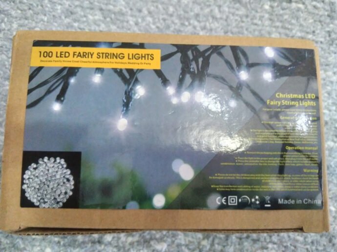 Guirlande LED 100 Lampe Blanche - Image 3