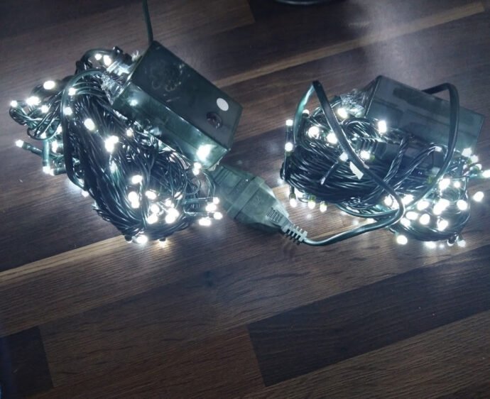 Guirlande LED 100 Lampe Blanche - Image 4